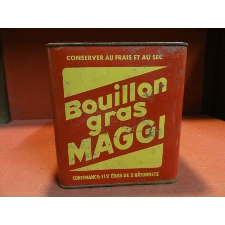 BOITE MAGGI BOUILLON GRAS  112 ETUIS DE 2 BATONNETS
