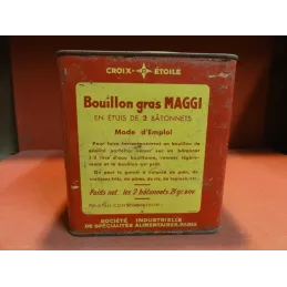 BOITE MAGGI BOUILLON GRAS  112 ETUIS DE 2 BATONNETS