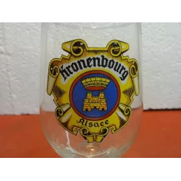 VERRE KRONENBOURG 25CL HT.14.50CM