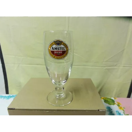 1 BOITE DE 6 VERRES AMSTEL 25CL