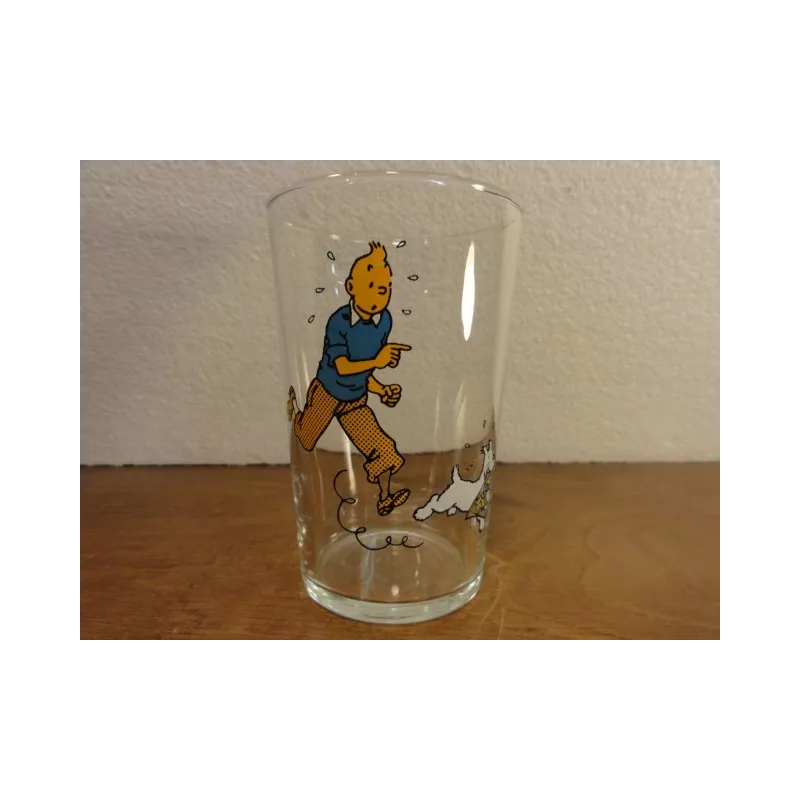 1 VERRE A MOUTARDE TINTIN