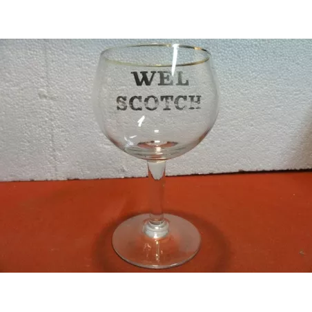 1 VERRE WEL SCOTCH 30CL  HT 15,80CM