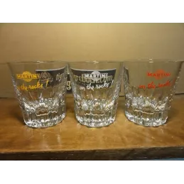 3 VERRES MARTINI