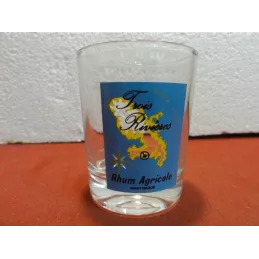 1VERRE RHUM 3 RIVIERES HT 8CM