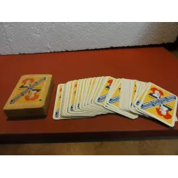 1 JEU DE 54 CARTES FRANCHE  COMTE  ALSACE  SOCHAUX