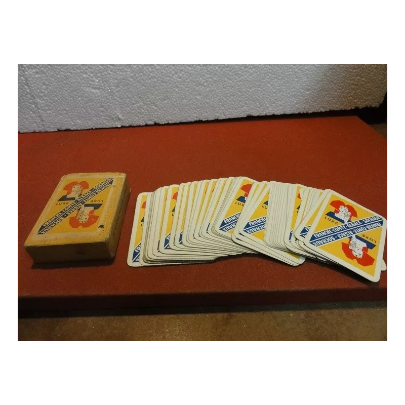 1 JEU DE 54 CARTES FRANCHE COMTE ALSACE SOCHAUX - Tigrebock