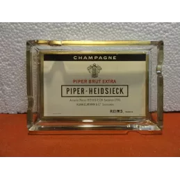 CENDRIER CHAMPAGNE PIPER-HEIDSIECK 16.50CM X11CM