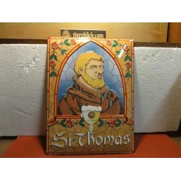 TOLE SAINT THOMAS  EMBOUTIE  39.50CM X29.50CM