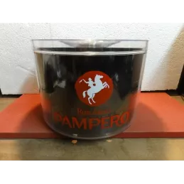 BAC A GLACE RHUM PAMPERO HT 22CM  DIAMETRE 29CM