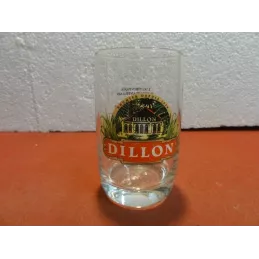 6 VERRES RHUM DILLON  HT 10CM