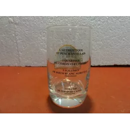 6 VERRES RHUM DILLON  HT 10CM