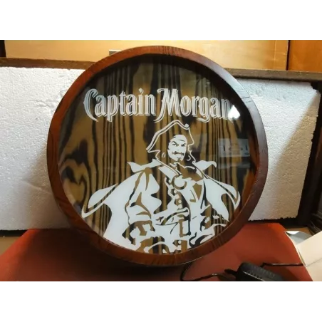 ENSEIGNE LUMINEUSE CAPTAIN MORGAN  35CM X10CM