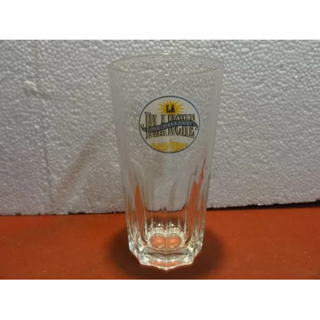 1 VERRE LA BLANCHE DU VILLAGE  25CL HT 13.90CM