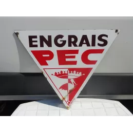 PLAQUE EMAILLEE ENGRAIS PEC  56CM X56CM X56CM