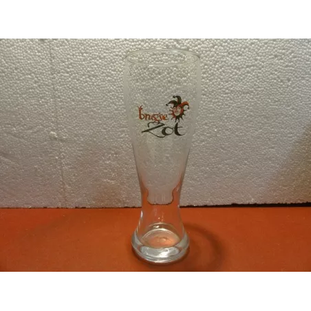 1 VERRE BRUGSE ZOT 50CL HT.23.10CM