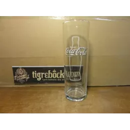 1 VERRE COCA-COLA  TUBO  HT...