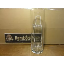 1 VERRE COCA-COLA  TUBO  HT 16.30CM