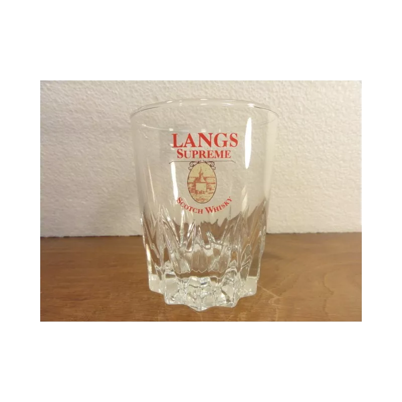 6 VERRES WHISKY LANGS 24 CL