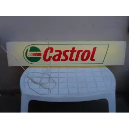 ENSEIGNE  HUILE CASTROL 102CM X22CM X12CM