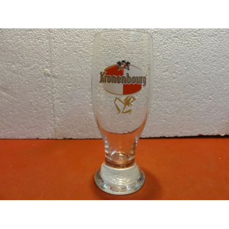 1 VERRE KRONENBOURG AKROBAT 25CL HT 16.80CM