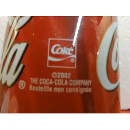 BOUTEILLE COCA-COLA 1 LITRE SERIE LIMITEE 2002