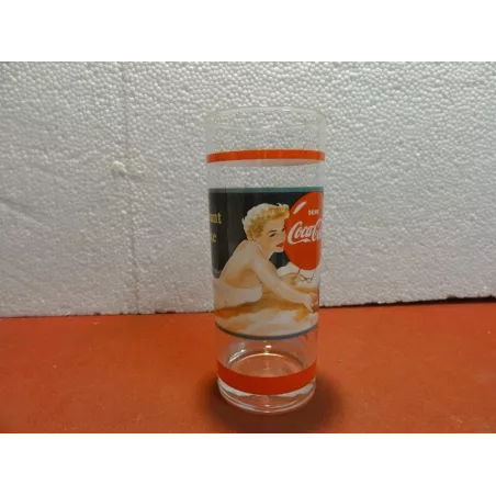 1 VERRE COCA-COLA  QUICK  HT 15CM