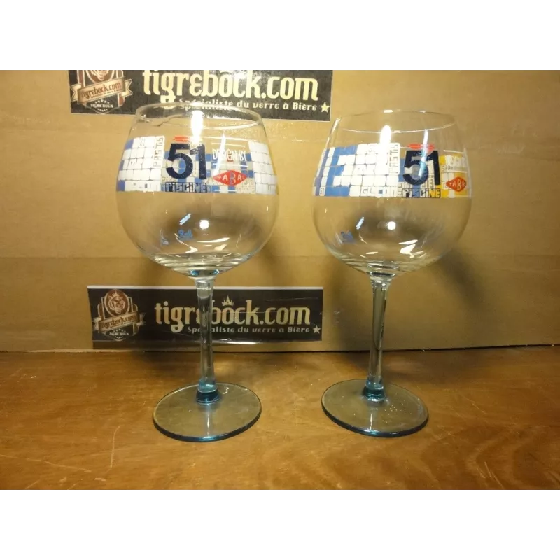 6 VERRES PASTIS 51 - Tigrebock