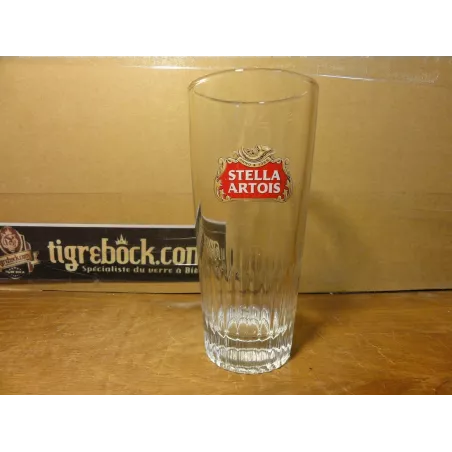 6 VERRES STELLA ARTOIS 25CL HT 15CM