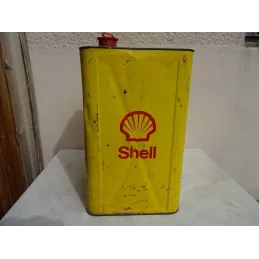 BIDON HUILE SHELL 20 LITRES 23.50CM X23.50CM X 39CM