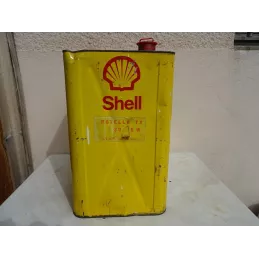 BIDON HUILE SHELL 20 LITRES 23.50CM X23.50CM X 39CM