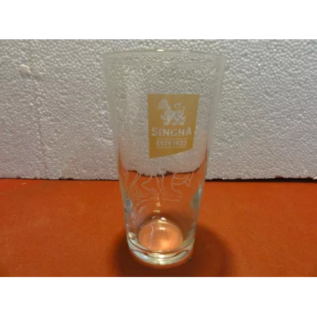 6 VERRES SINGHA 25CL HT.13.80CM