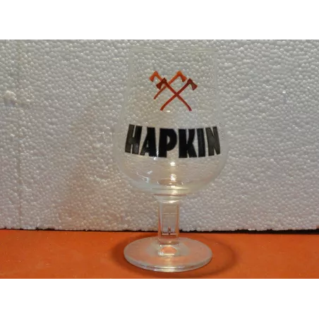 1 VERRE HAPKIN 33/50CL HT.18.20CM