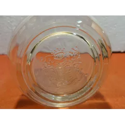 DEUX VERRES SIR EDWARD'S 25/28CL HT 11CM