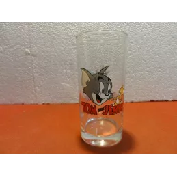 1 VERRE TOM AND JERRY HT.13.50CM ANNEE 2001