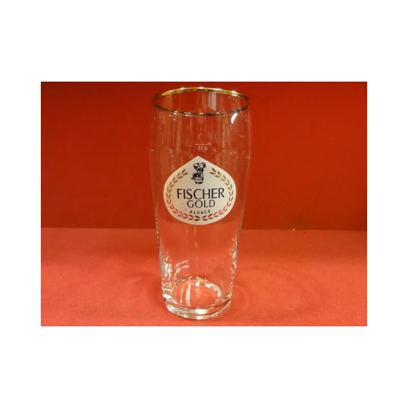 1 VERRE FISCHER GOLD 25 CL