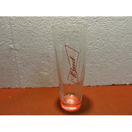 6 VERRES BUD  25CL HT. 17CM