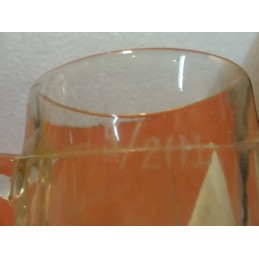 CHOPE EMAILLEE  BIERE DES DEUX CIGOGNE 5/20