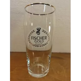 1 VERRE FISCHER GOLD 25 CL