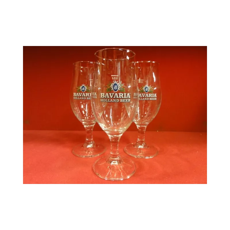 3 VERRES BAVARIA  25 CL 