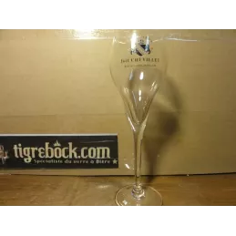 6 FLUTES CHAMPAGNE JOEL CHEVILLET 10CL  HT 17CM