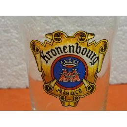 1 VERRE KRONENBOURG BOCK ANGLAIS 5/20 HT 13.20CM