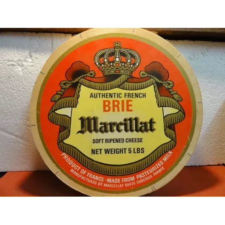 BOITE DE FROMAGE BRIE MARCILLAT DIAMETRE 36CM