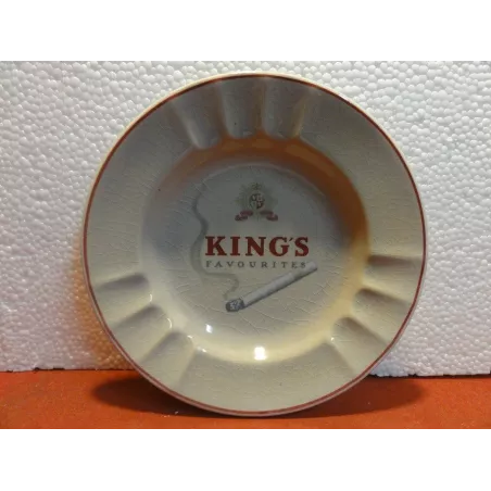 CENDRIER CIGARETTES FAVORITES KING'S  DIAMETRE 17CM