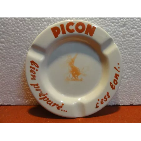 CENDRIER PICON  DIAMETRE 14CM