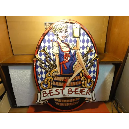 TOLE BEST BEER  65CM X45CM