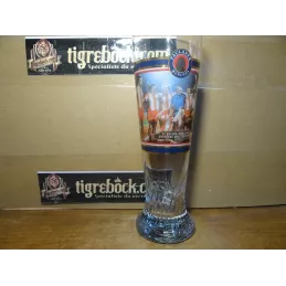 6 VERRES PAULANER 50CL COLLECTOR BAYERN 1972 HT.25.20CM