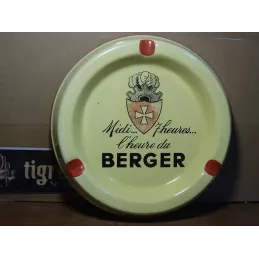CENDRIER BERGER MIDI 7 HEURES L'HEURE DU BERGER  DIAMETRE 18.70CM