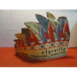 CHAPEAU CLARVILLE RADIO TELEVISION  TRANSISTOR
