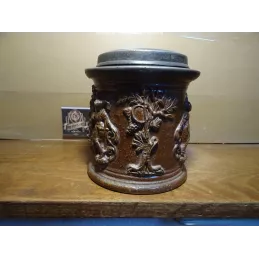 POT A TABAC HT 13CM  DIAMETRE 12CM