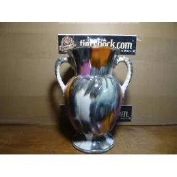 VASE EN CERAMIQUE  ALLEMAGNE  HT 20CM DIAMETRE 10CM